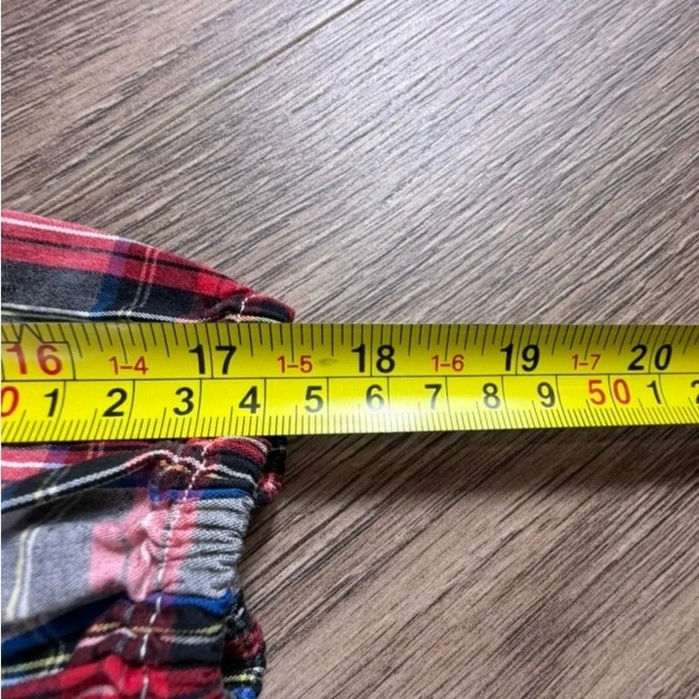 Crewcuts Girls Tartan Plaid Tiered Long Sleeve Dress 10 Holiday Christmas Preppy
